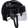 Macklin Celebrini San Jose Sharks 2024 NHL Draft signierter Minihelm