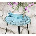 Brass Decorative Hummingbird Sundial 10 Inches Wide