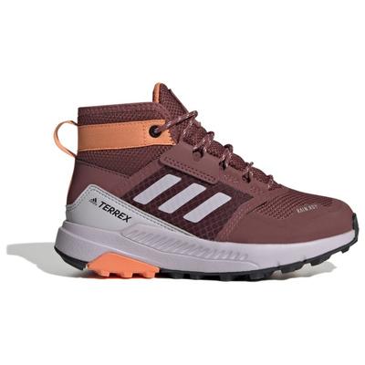 adidas Terrex - Kid's Terrex Trailmaker Mid Rain Ready - Multisportschuhe UK 3,5 | EU 36 braun/lila Image
