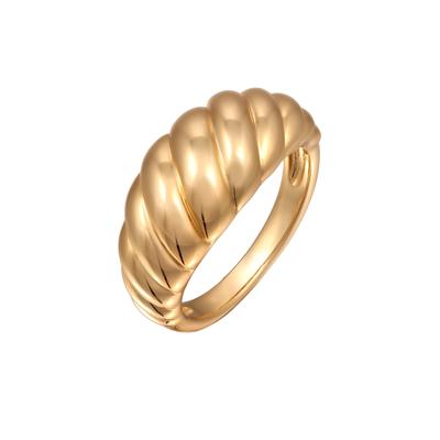 Elli Ring Gedreht Goldfarben für Damen 52 Image