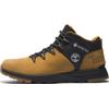 Schnürboots TIMBERLAND "SPRINT TREKKER MID LACE UP WATERPROOF SNEAKER", Gr. 44,5, gelb (wheat, schwarz), Synthetik, Leder, sportlich, Schuhe, Winterstiefel, Schnürstiefel, Winterschuhe, wasserdicht