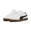 Sneaker PUMA "CLUB II ERA", Gr. 37, schwarz (puma weiß, puma schwarz, vapor gray), Leder, unifarben, sportlich, Schuhe