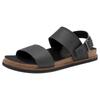 Outdoorsandale TIMBERLAND "Amalfi Vibes 2Band Sandal", Gr. 46, schwarz, Leder, sportlich, Schuhe