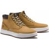 Schnürboots TIMBERLAND "MAPLE GROVEMID LACE UP SNEAKER", Gr. 41, gelb (wheat), Leder, sportlich, Schuhe, Winterschuhe, Sneakerboots, Winterboots