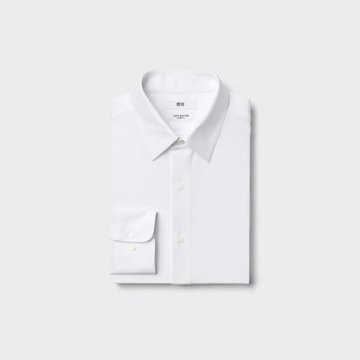 Uniqlo - Super Non-Iron Jersey Slim Fit Shirt - White - S