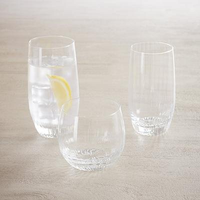 Merritt Glassware - Set of 6 - Long Drink - Set of 6 - Ballard Designs