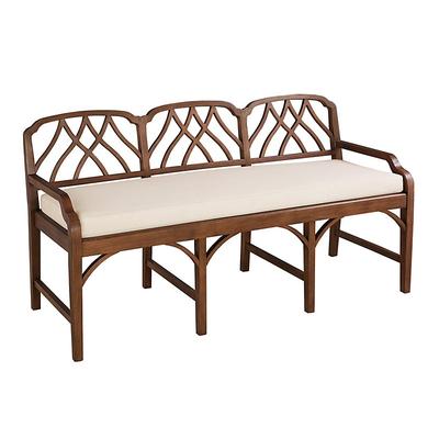 Miranda Bench - Chestnut - Ballard Designs