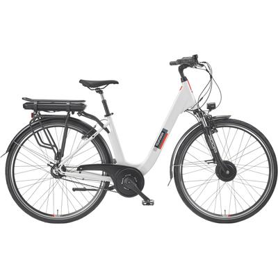 E-Bike TELEFUNKEN "Multitalent RC845" E-Bikes Gr. 47, 28 Zoll (71,12cm), weiß Pedelec, Elektrofahrrad für Herren u. Damen, tiefer Einstieg