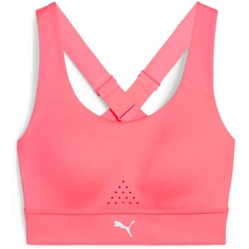 PUMA Damen Bustier PWRbreathe RUN BRA, Größe XS in Pink