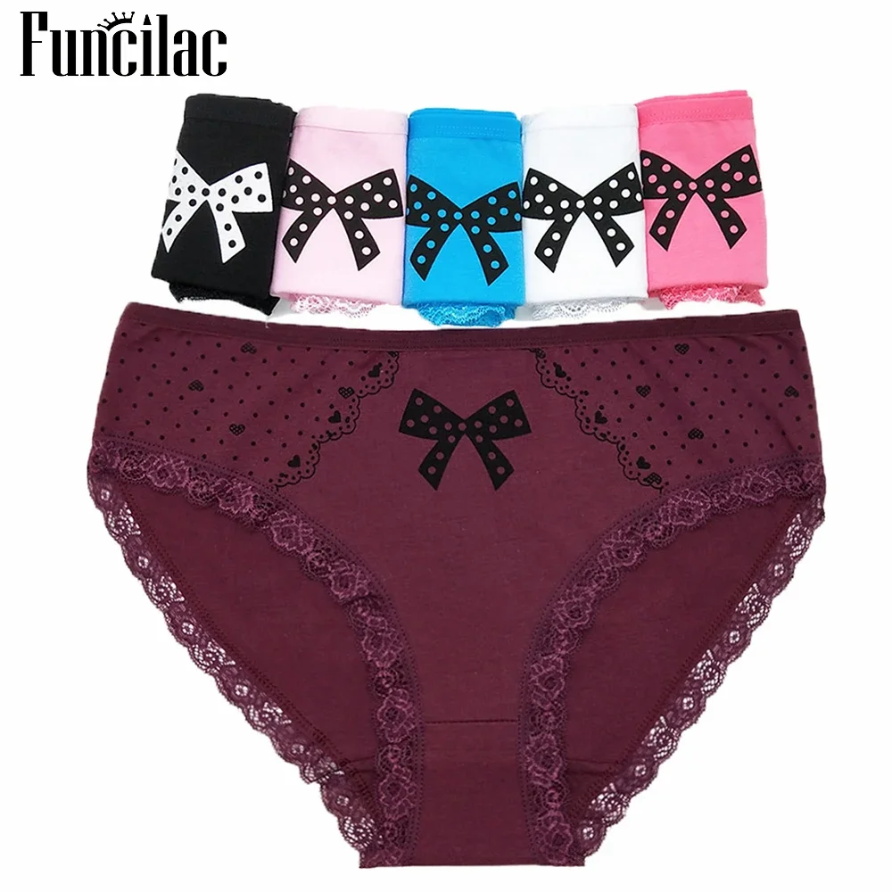 Culottes en coton sous-vêtements féminins culottes Sexy pour femmes slips sous-vêtements grande taille Bragas Mujer Pantys Lingerie Femme 3 pièces/lot