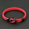 Bracelet de Survie en Paracorde pour Homme, Corde Rouge Porte-Bonheur, Cadeau Original, Bijoux de