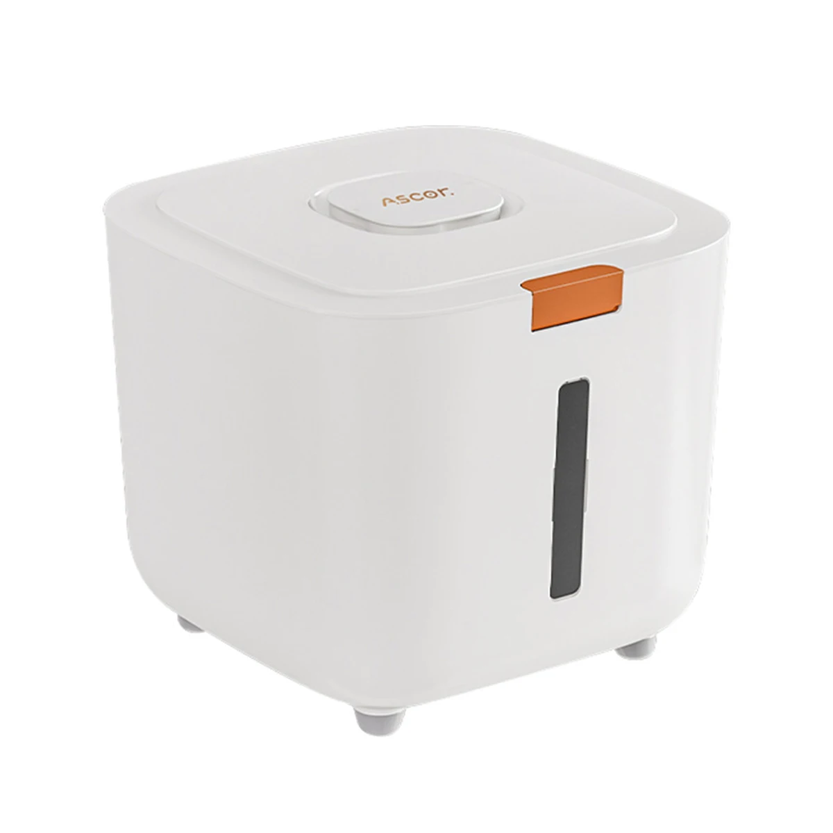 Récipient hermétique de stockage de riz résistant à l'humidité-distributeur de céréales de cuisine polyvalent 10L pour aliments secs, Orga de nourriture pour animaux de compagnie pour chats et chiens