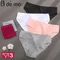 Culotte en coton motif Jacquard pour femmes, sous-vêtements Sexy, Lingerie féminine, couleur unie,