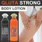 GLUTATHIONE INJECTION Lait corporel BLANC fort pour soin du corps foncé et caramel Absorption rapide