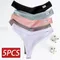 Strings en coton sans couture pour femmes, culottes sexy, taille basse G-String, lingerie féminine