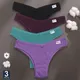 FINETOO 3 Pz/set Mutandine Donna Lingerie di Cotone Perizoma Femminile Biancheria Intima Sexy A Vita