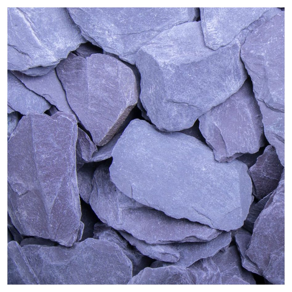 Schiefersplitt Canadian Slate Lila, 20 kg (Sack), 30-60 mm Image