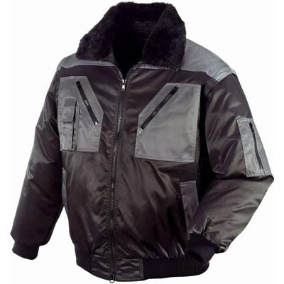 Texxor - Piloten-Jacke oslo schwarz/anthrazit l 4170