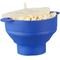 Relaxdays - Popcorn Maker in Silicone da Microonde, Pop Corn Popper Pieghevole, Senza Olio, Ciotola