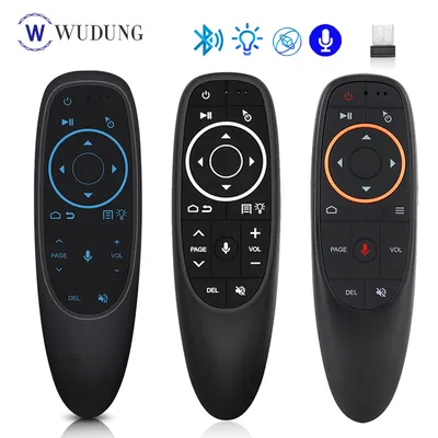 G10S PRO BT Voice Remote Control 2.4G With BT5.0 Wireless Air Mouse Gyroscope Smart Remote Backlit