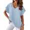 Y2k top camicie per abbigliamento donna abbigliamento moda cotone lino Casual Vintage elegante estate Harajuku comode magliette