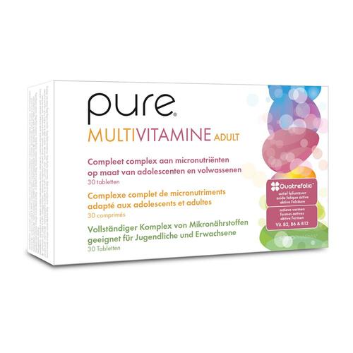 Pure Multivitamine Adult 30 St Tabletten