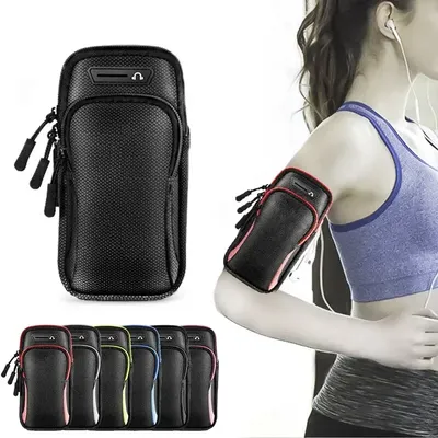 New Sports Bag For Mobile Phone Armband For Jogging Cell Phone Accessories Woman mp3 mp4 Bags PU