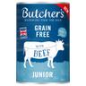 Butcher’s Original senza cereali 24 x 400 g Umido per cane - Junior con Manzo