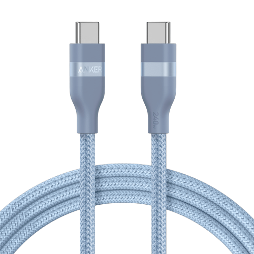 Anker USB-C auf USB-C Kabel (90cm/180cm, 240W, Upcycled-Geflochten)