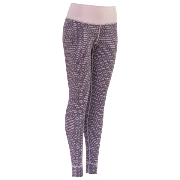 Devold - Women's Kvitegga Long Johns - Merinounterwäsche Gr M lila/grau