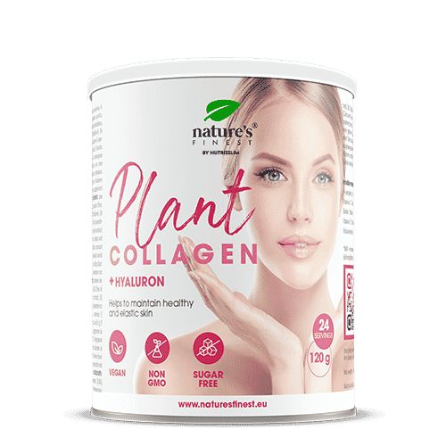 Nature's Finest Collagene Vegano con acido ialuronico e biotina 120 g