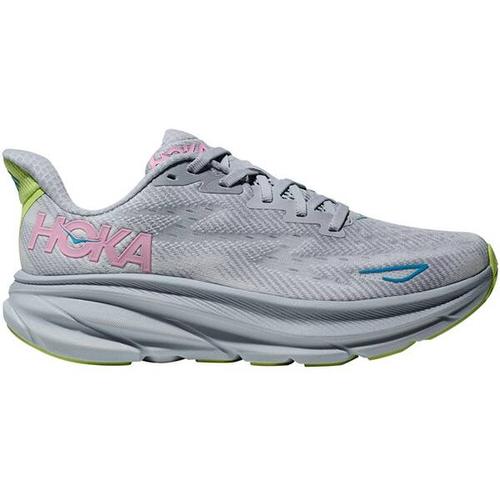 HOKA Damen Laufschuhe CLIFTON 9, Größe 38 ⅔ in Grau