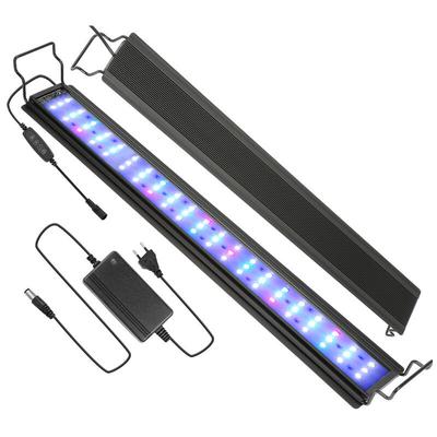 SWANEW LED Aquarium Lampe Tank Leuchtet Unterwasser Beleuchtung Dimmbar 3 Lichtmodi mit