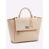 Henkeltasche HEINE Gr. B/H/T: 42cm x 28cm x 11cm, beige Damen Taschen