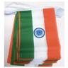 AZ FLAG Ghirlanda 6 Metri 20 Bandiere India 21x15cm - Bandiera Indiana 15 x 21 cm - Festone