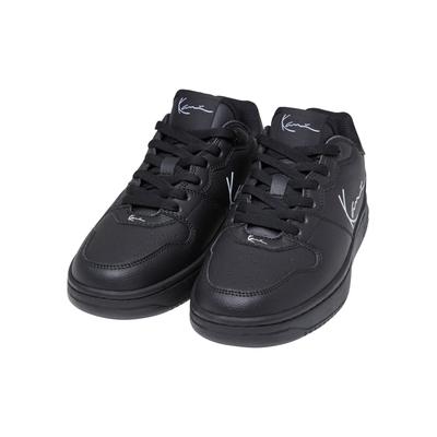 Sandale KARL KANI "Karl Kani Herren KKFWKGS000010 89 Logo GS" Gr. 36, schwarz-weiß (black/white) Herren Schuhe