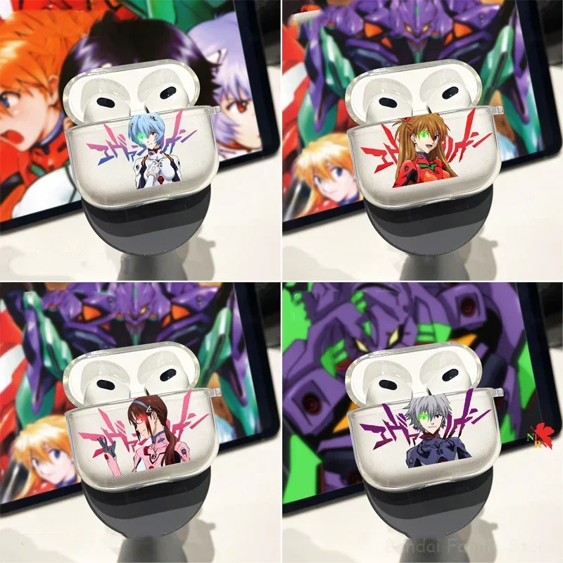 EVANGELION Rei Silikonhülle für Apple Airpods Pro Pro 2 Cover Anime AirPods 3 Schutzhülle Silikonhülle Kopfhörerzubehör Image