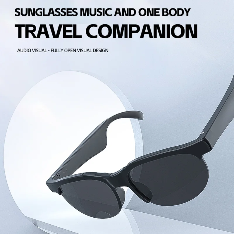 Lunettes Bluetooth originales sport conduite lunettes de soleil Bluetooth casque Bluetooth sans fil crochet d