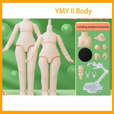 New YMY Prime Body Second Generation OB11 Prime Body Doll Can Be Connected with GSC Head Movable