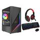 BCC FAST i5 1030 GAMING PC COMPUTER Intel I5, GT 1030, 16GB RAM, 1TB Storage HDD With 256GB SSD, Windows 11, WiFi (Headset + Keyboard & Mouse Bundle)