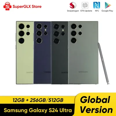 Samsung Galaxy S24 Ultra 5G Smartphone 12GB RAM 256GB/512GB ROM Snapdragon 8 Gen 3 120Hz LTPO AMOLED