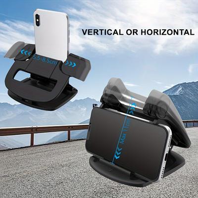 TEMU Dashboard Cell Phone Holder 360Â° Rotatable Phone Mount For Car