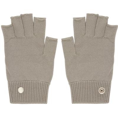 Off-white Fingerless Gloves - White - Rick Owens Gloves