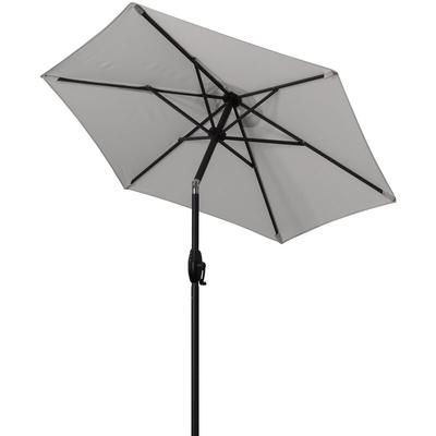 Doppler - Basic Lift Neo ø 180 cm Sonnenschirm 4 Farben Mittelmastschirm 407444 827 Hellgrau Image