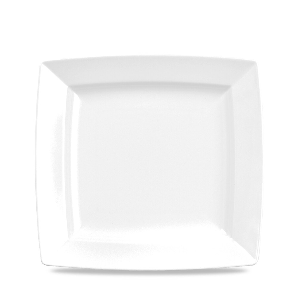 Churchill Alchemy Energy Teller, 17,8 cm, quadratisch, 6 Stück, weiß Image