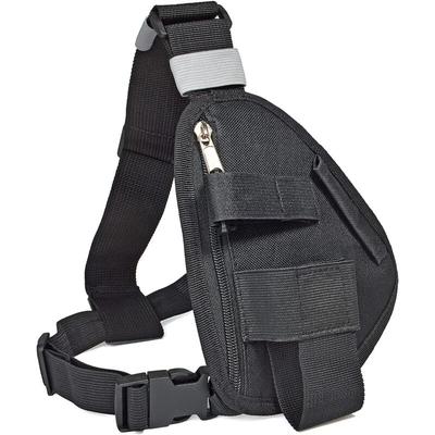 Aiperq - Brustgurt für Funkgerät, tragbare Weste, Brusttasche schwarz mit verstellbarem Gurt, Image