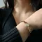 Bracelet plaqué or en acier inoxydable, design Original, chiffres romains, coquille creuse, cadeau
