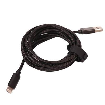 Energizer 06280 - 6FT BRAIDED LIGHTNING CABLE BLACK Standard Charger