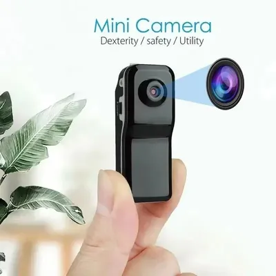 Mini-HD-DV-Kamera, Körper-Camcorder, tragbare Halterung, Videoaufzeichnung, Nanny, Sicherheit, Sportwagen, DVR, Webcam, kleine Kamera für Zuhause und Büro