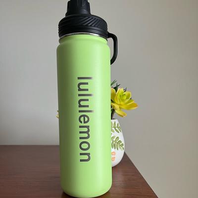 Lululemon Athletica Dining | Lululemon Back To Life Sports Bottle | Color: Green | Size: Os